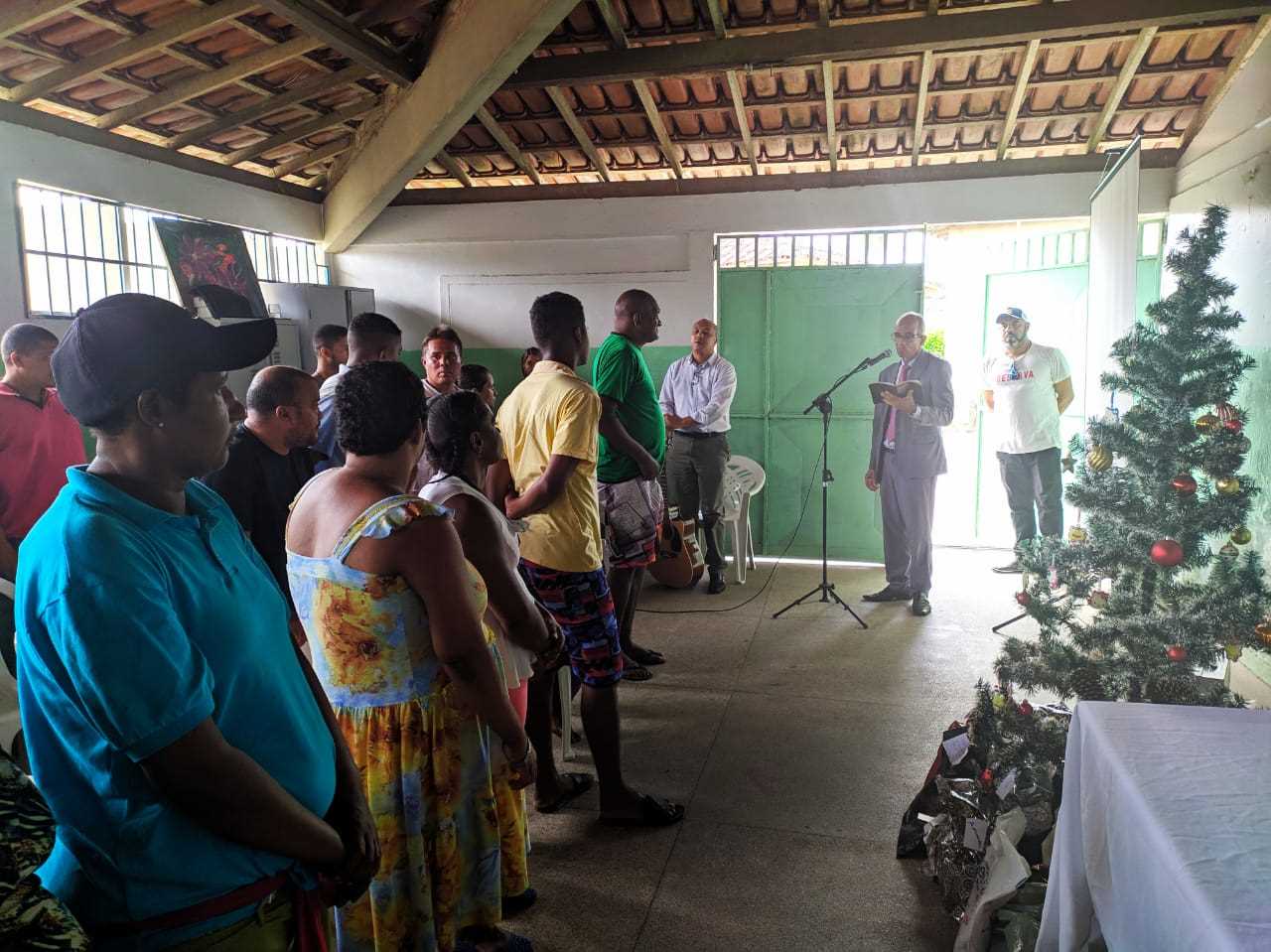 Camacã: Almoço de Natal, presentes e alegria finalizam o ano de 2019 no CAPS
